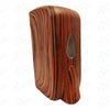 Orchids Soap/Sanitizer Dispenser 1000ml Brown ABS Body, wooden finish, Wall Mounted OR/SD/08C