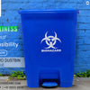 Orchids Bio Waste Dust Bin 15 Litres (Blue)