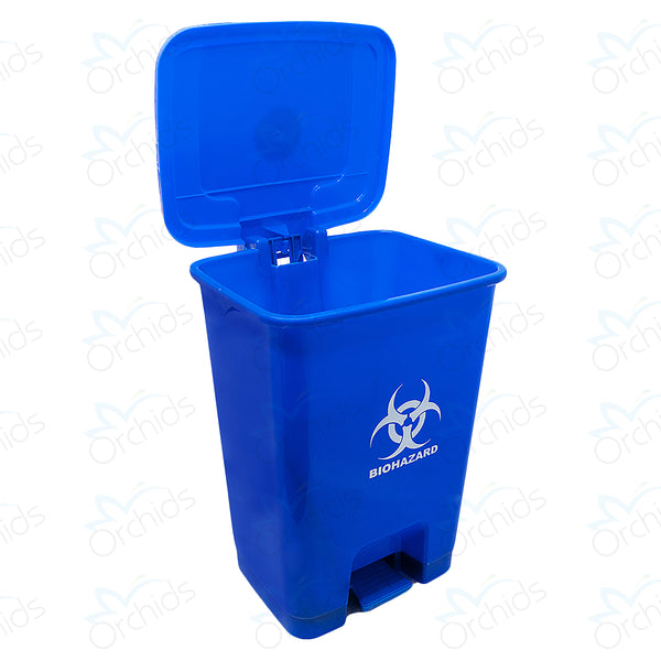 Orchids Bio Waste Dust Bin 15 Litres (Blue)