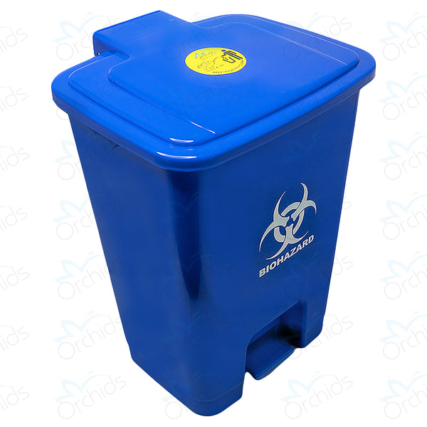 Orchids Bio Waste Dust Bin 15 Litres (Blue)