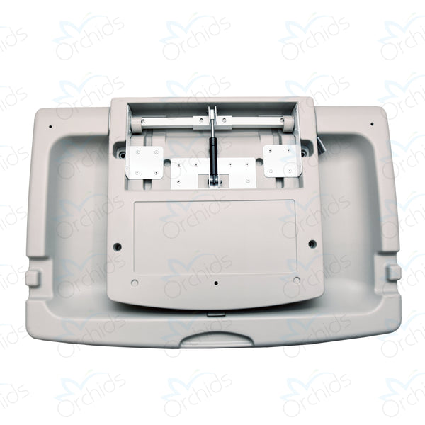 Orchids OR/BC/01 HDPE, Grey Baby Diaper Changing Station, Heavy Duty, Wall Mounted Folding, Horizontal, Sleeping Model, Ideal for Hospitals, Restaurant, Commercial Bathrooms