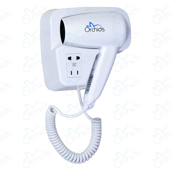 Orchids Hair Dryer with Shaver Socket