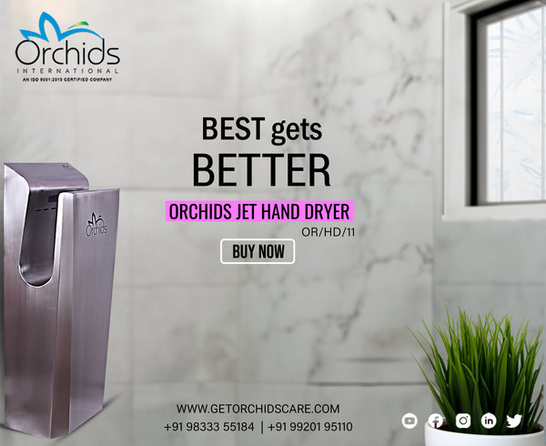 Jet Hand Dryer Stainless Steel ( OR/HD/11)