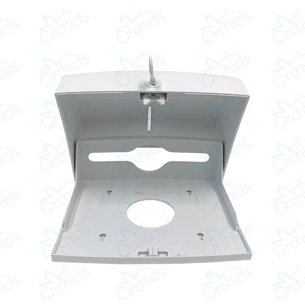 Orchids Tissue Dispenser Wall Mounted ABS Plastic Capacity of 300 Sheets OR/TD/KV