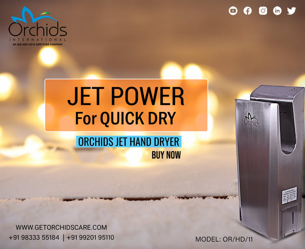 Jet Hand Dryer Stainless Steel