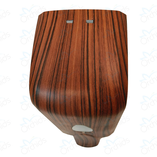 Orchids Soap/Sanitizer Dispenser 1000ml Brown ABS Body, wooden finish, Wall Mounted OR/SD/08C