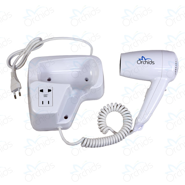 Orchids Hair Dryer with Shaver Socket