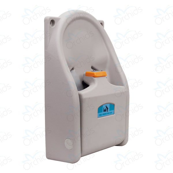 Orchids Vertical Baby Changing Station, HDPE Wall Mounted Durable Changing Table, Diaper Changing Tables for Home, Hotels.Restaurants, Commercial Bathroom Compact, Secure Baby Seat (Sitting Model)…