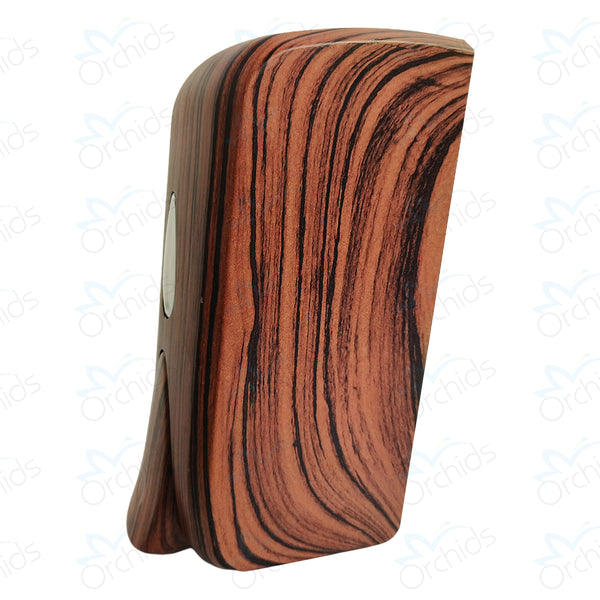 Orchids Soap/Sanitizer Dispenser 1000ml Brown ABS Body, wooden finish, Wall Mounted OR/SD/08C