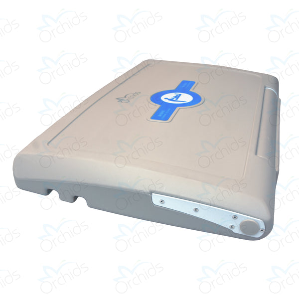 Orchids OR/BC/01 HDPE, Grey Baby Diaper Changing Station, Heavy Duty, Wall Mounted Folding, Horizontal, Sleeping Model, Ideal for Hospitals, Restaurant, Commercial Bathrooms