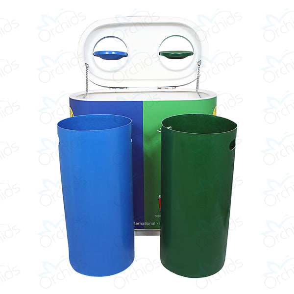FRP Duo Dustbin