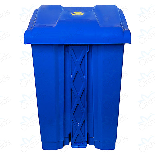 Orchids Bio Waste Dust Bin 60 Litres (Blue)