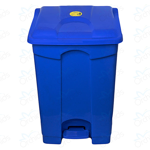 Orchids Bio Waste Dust Bin 60 Litres (Blue)