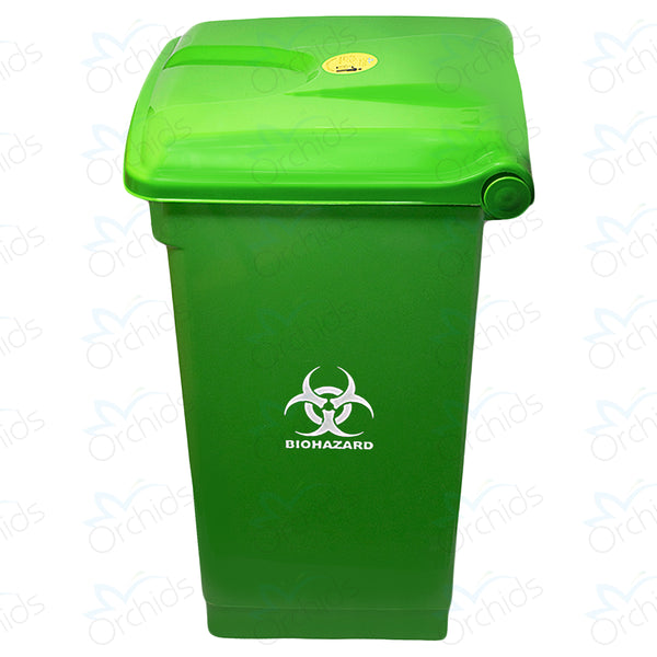 Orchids Bio Waste Dust Bin 60 Litres (Green)