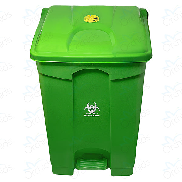 Orchids Bio Waste Dust Bin 60 Litres (Green)