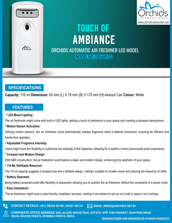 Automatic Air Freshener LED Model