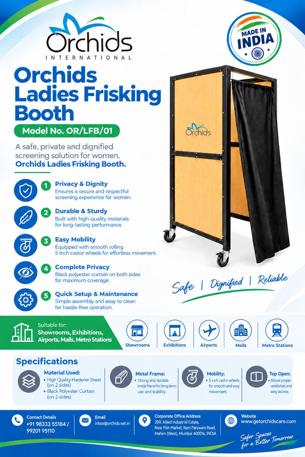 Ladies Frisking Booth (OR/LFB/01)