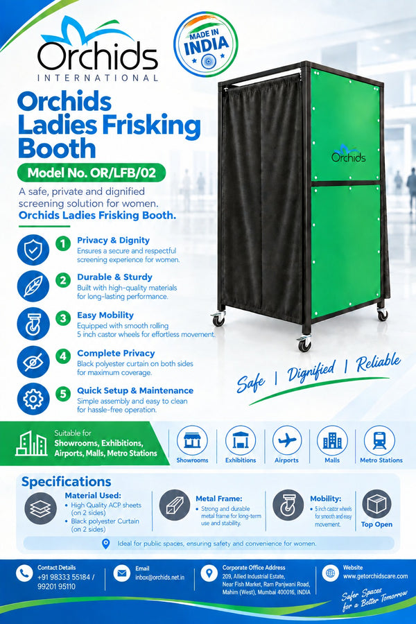 Ladies Frisking Booth (OR/LFB/02)