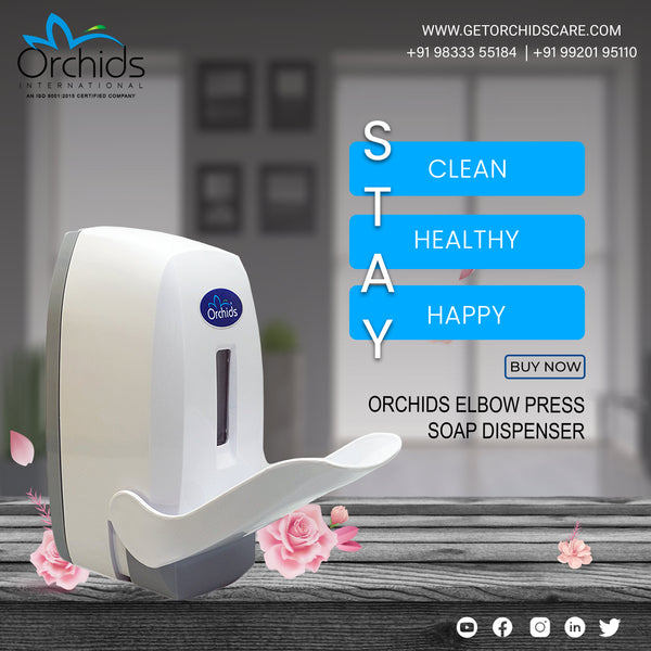 Elbow Press Soap Sanitizer Dispenser OR/SD/07B