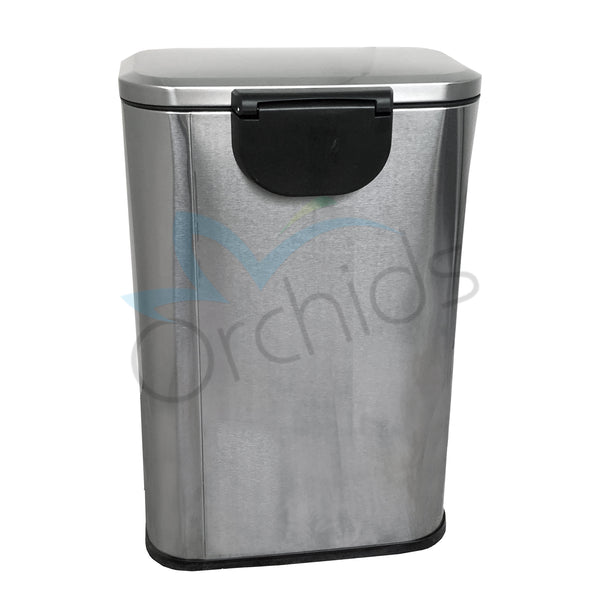 Orchids Dual Compartment Pedal Dustbin OR/SCPB/03