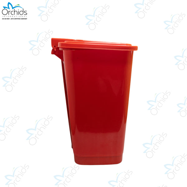 Orchids Bio Waste Dust Bin 30 Litres (Red)