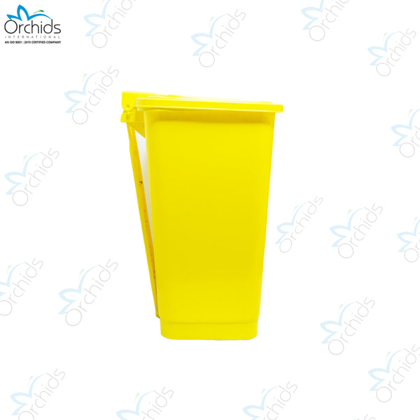 Orchids Bio Waste Dust Bin 30 Litres (Yellow)