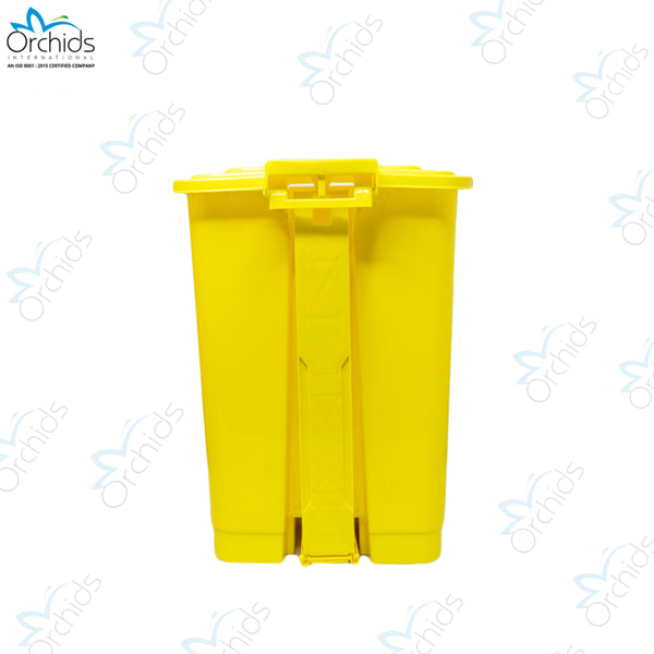 Orchids Bio Waste Dust Bin15 Litres (Yellow)