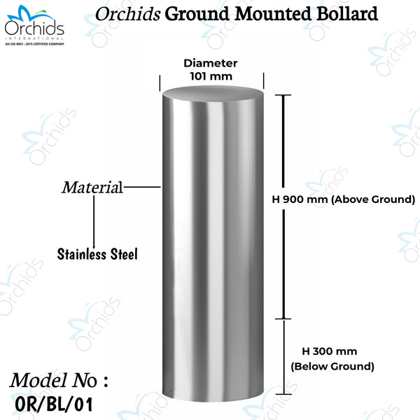 Orchids Ground Mounted Bollard