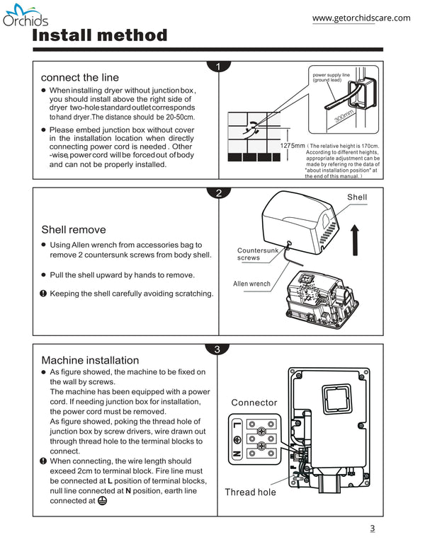 High Speed SS Hand Dryer (Mini)