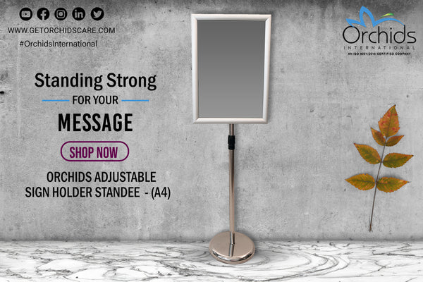 A4 Sign Holder Stand Adjustable