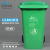 Plastic Wheel Dustbin (120 Liters)