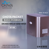 Orchids Stainless Steel Hand Dryer Mini/Compact Jet Hand Dryer 220V