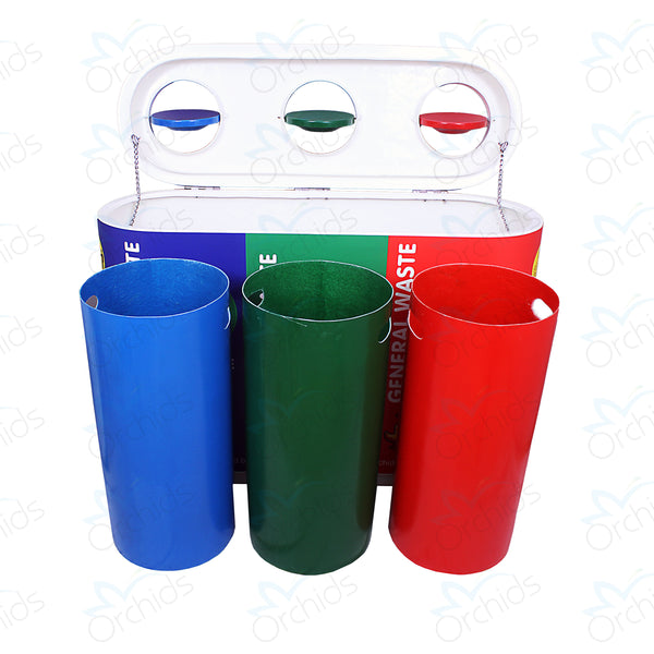 FRP Trio Dustbin