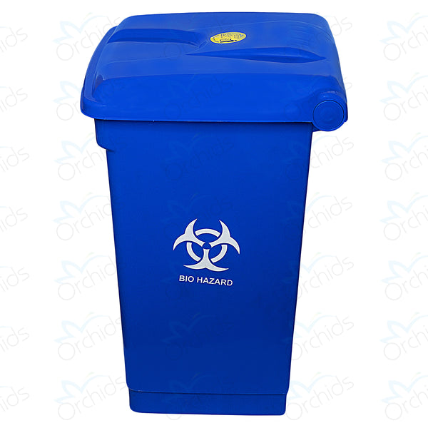 Orchids Bio Waste Dust Bin 60 Litres (Blue)