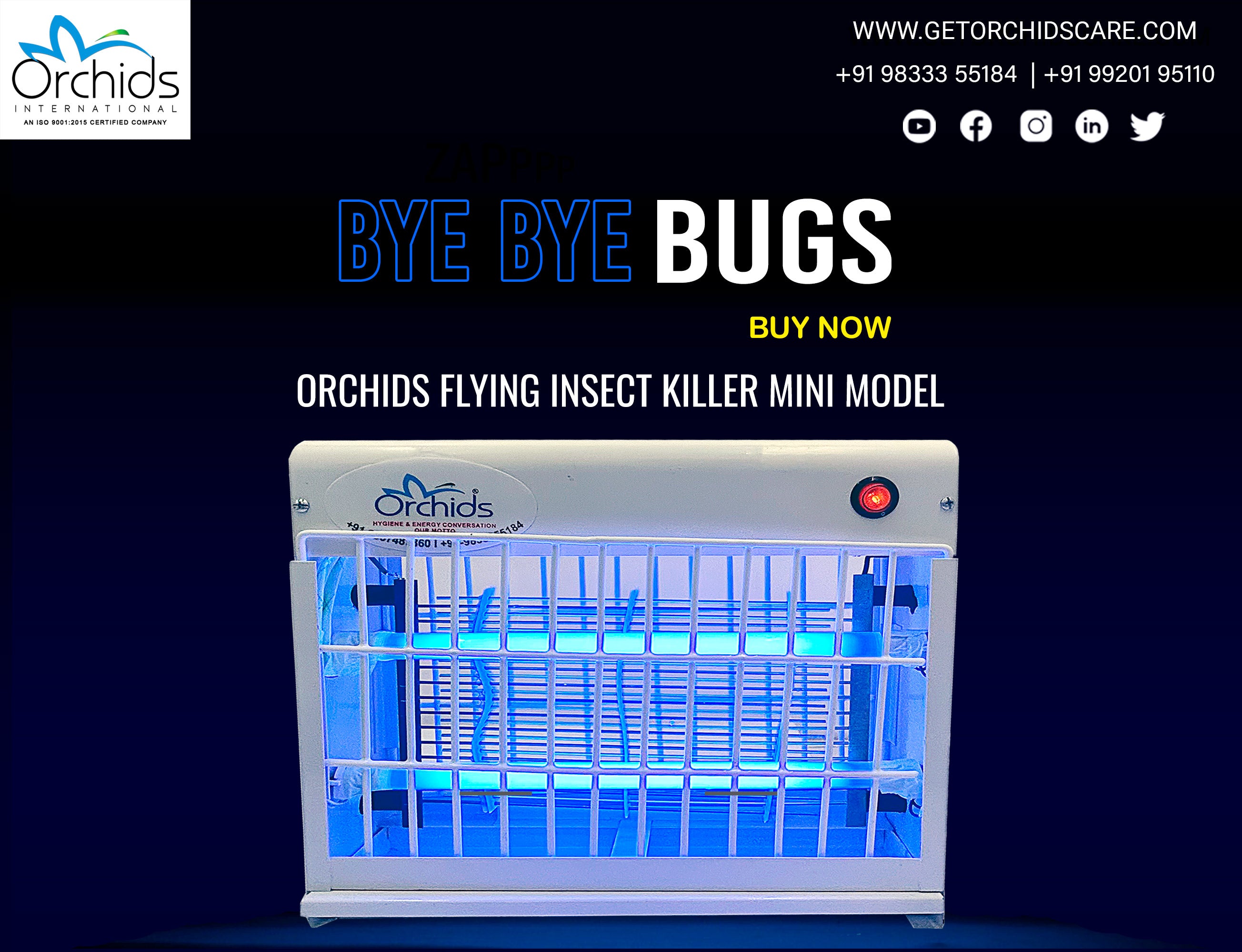 Fly Insect Miniu Flying Insect Killer Mini (OR/FK/01)