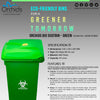 Orchids Bio Waste Dust Bin 60 Litres (Green)