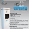 Orchids Vertical Smoke Extinguishing Column White