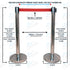 Q Up Stand Primary Basic Model CP Mold Heavy Duty Red Belt (Pack Of 2)