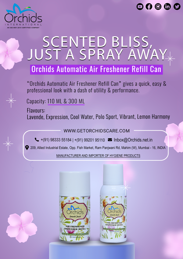 Automatic Air Freshener Refill Can 110 ml