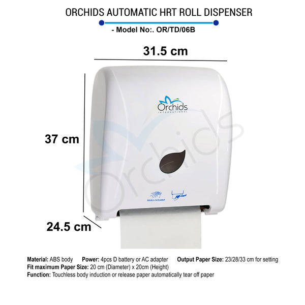 ORCHIDS AUTOMATIC HRT ROLL DISPENSER