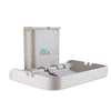 Orchids HDPE, Grey Baby Diaper Changing Station, Heavy Duty, Wall Mounted Folding, Horizontal, Sleeping Model, Ideal for Hospitals, Restaurant, Commercial Bathrooms (OR/BC/01)