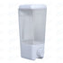 Orchids Soap/Sanitizer Dispenser 500 ml (White), ABS Body, Wall Mounted Soap Dispenser, Sleek Design, Ideal for Kitchen, Bathroom, Schools, Offices, Commercial use.