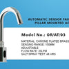 Automatic Sensor  Faucet –Pillar  Mounted AC/DC (OR/AT/03)