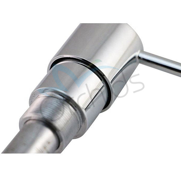 Orchids Stainless Steel 304 Grade Counter Top Soap Dispenser Round Wall Mounted (OR/CT/02)