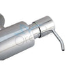 Orchids Stainless Steel 304 Grade Counter Top Soap Dispenser Round Wall Mounted (OR/CT/02)