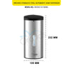 Orchids Stainless Steel Automatic Soap Dispenser (1000ml)