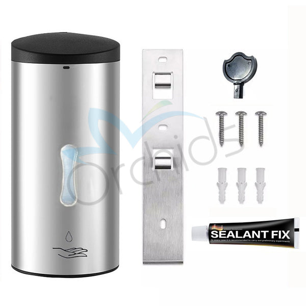 Orchids Stainless Steel Automatic Soap Dispenser (1000ml)