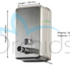 Orchids Manual Soap Dispenser  Model No.: OR/SD/24C (Vertical)