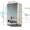 Orchids Manual Soap Dispenser  Model No.: OR/SD/24C (Vertical)