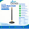 Orchids Classic Black & Gold Q Manager